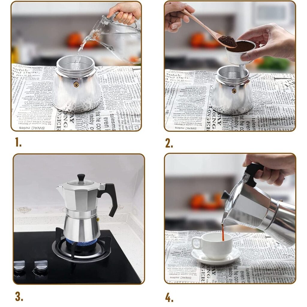Moka Pot džezva za espresso - Image 4