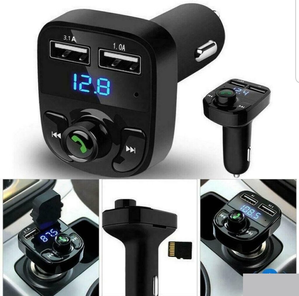 Transmiter FM Modulator–Transmiter bluetooth-Bluetooth transmiter-Transmiter FM-Bluetooth transmiter-Transmiter