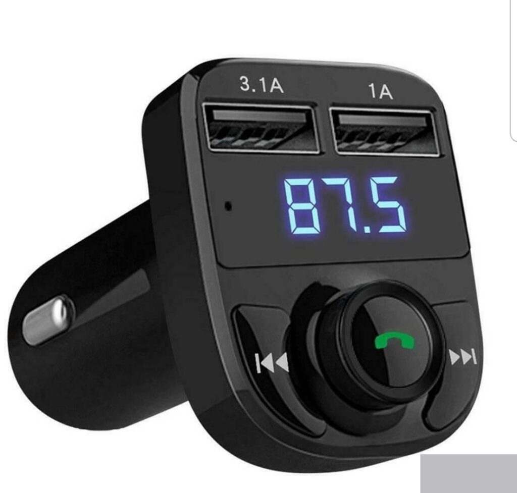 Transmiter FM Modulator–Transmiter bluetooth-Bluetooth transmiter-Transmiter FM-Bluetooth transmiter-Transmiter - Image 2