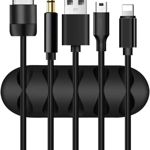 Cables Cable Clips Silicone Self Adhesive Cord Management 10pcs Multipurpose Cable Clips Cable Drop for All Computer Electrical Charging or Mouse Cord 48